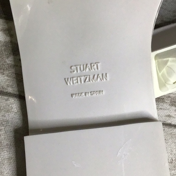 Stuart Weitzman Jelly Sandals Sz 40 NWOT - Picture 6 of 9